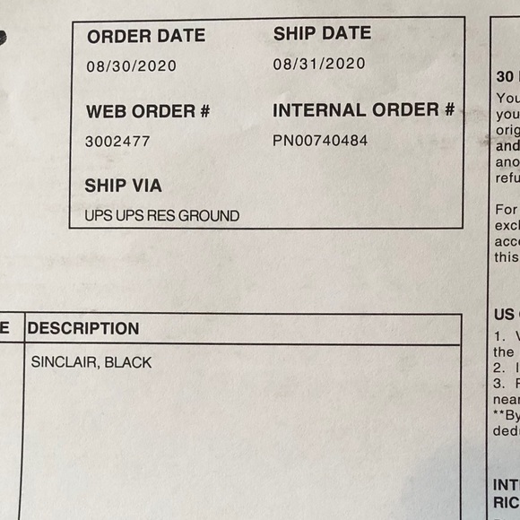 Dr. Martens Sinclair US Size 6 - Picture 9 of 9